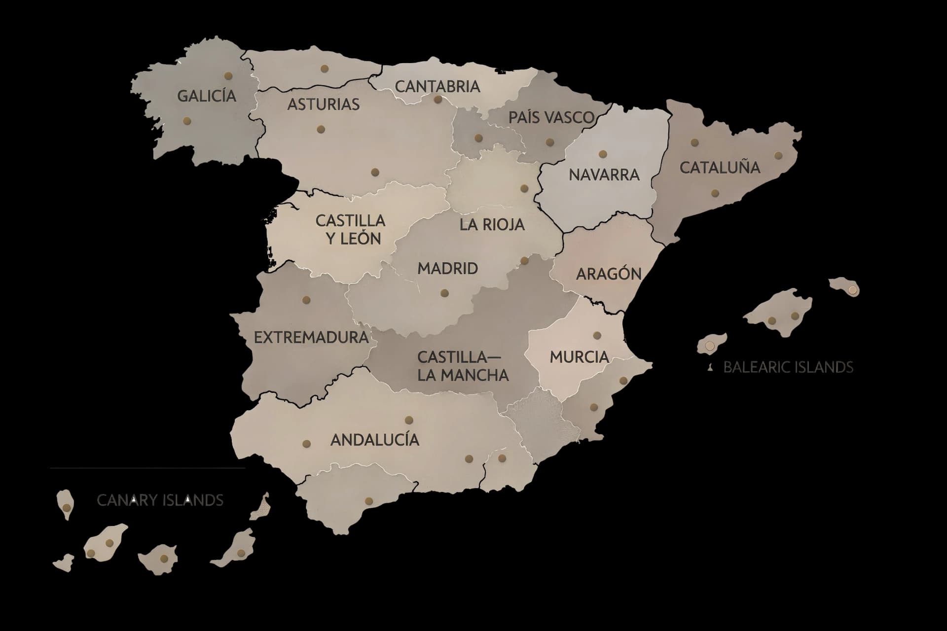 Mapa de servicios de microcemento en España